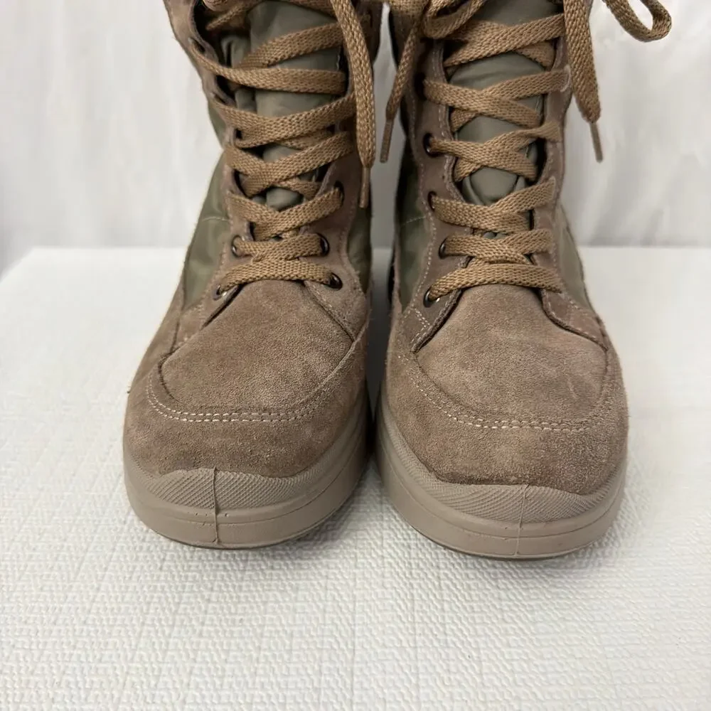 IGI & Co Boots Womens Size 6.5 Wedge Brown GoreTex Waterproof Faux Fur Lined 37